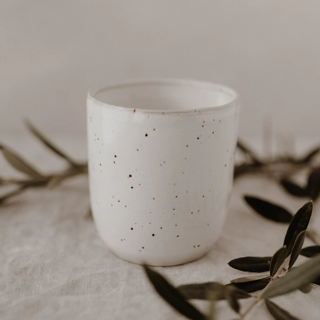 Stoneware Calma Mug & Notepad Set