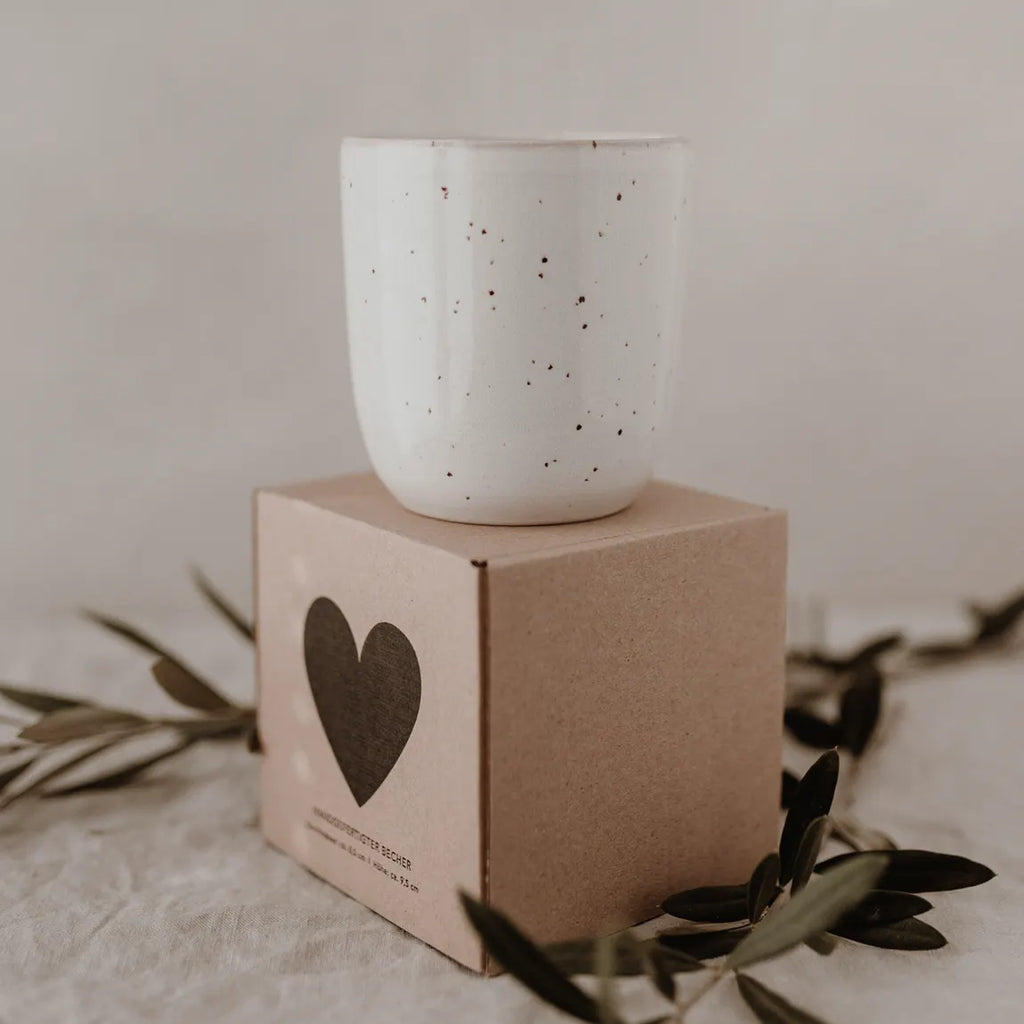 Stoneware Calma Mug & Notepad Set