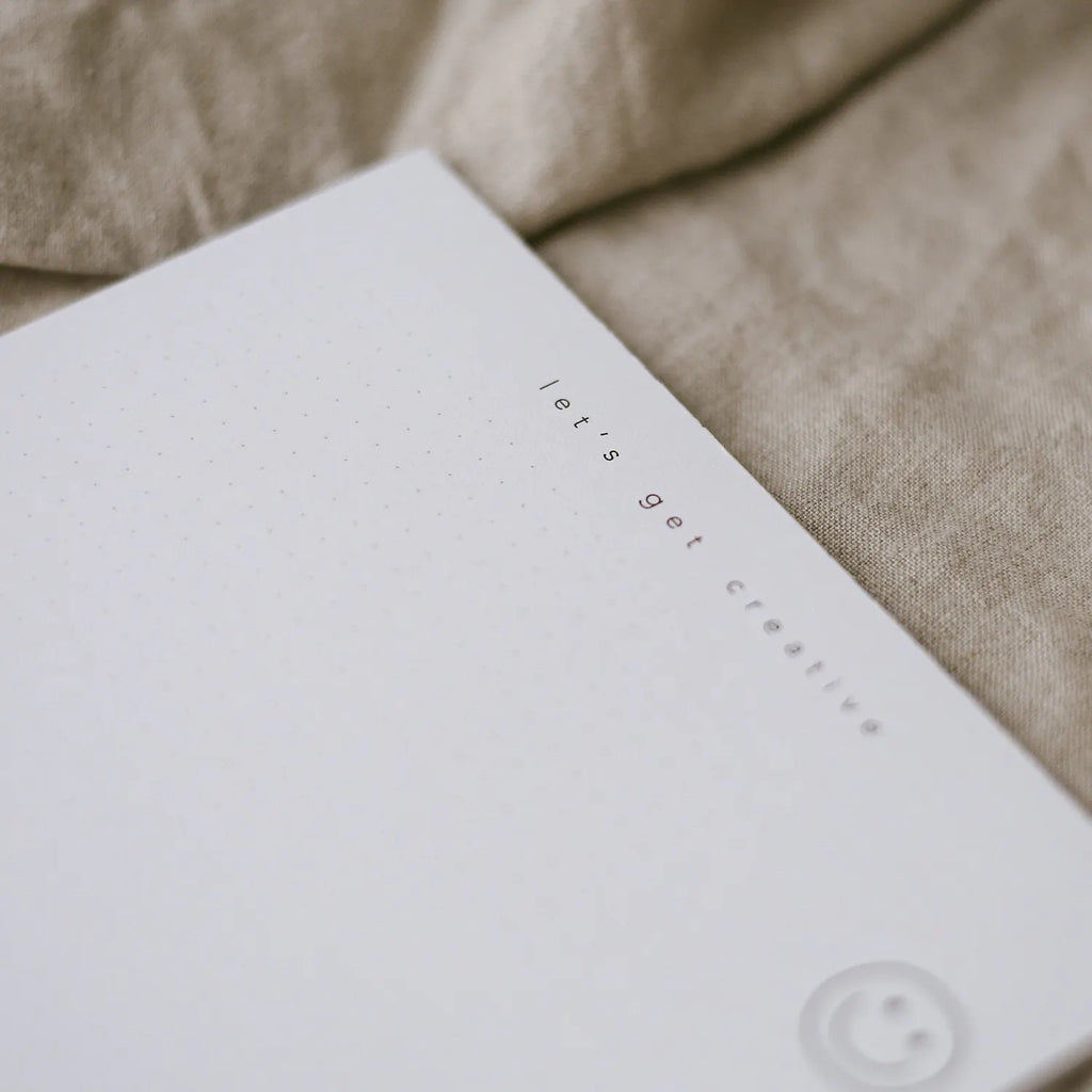 Stoneware Calma Mug & Notepad Set