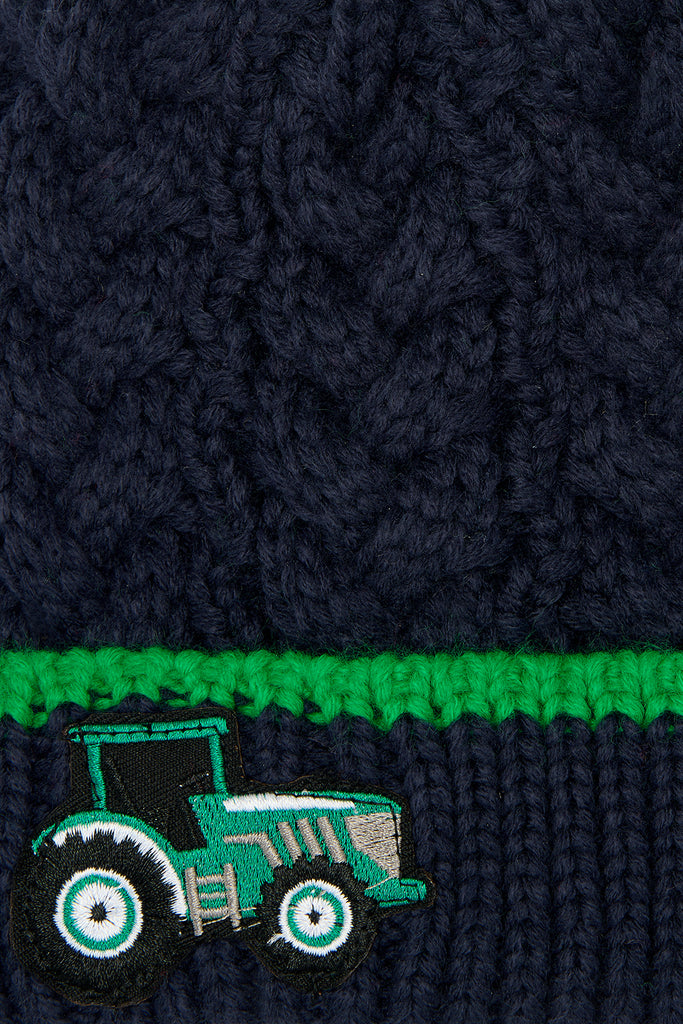 Bobbie Hat - Green Tractor