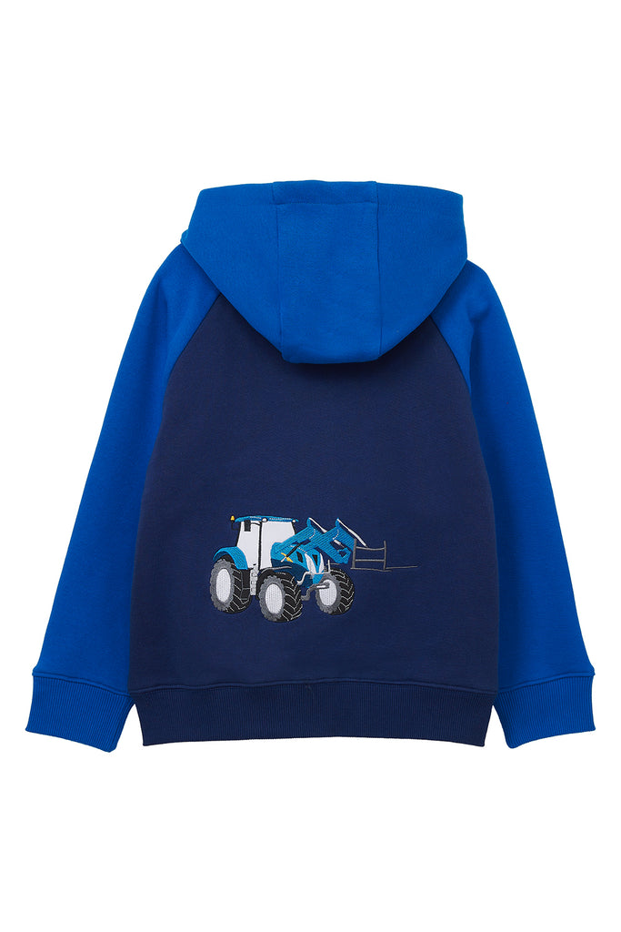 Jackson Full Zip Sweat - Blue Tractor