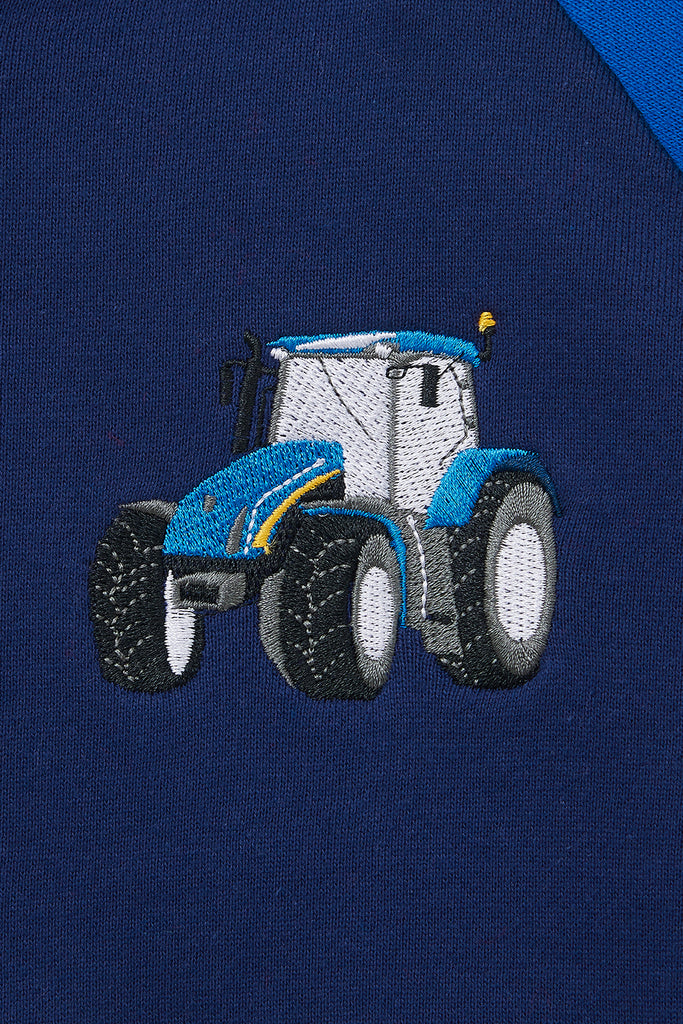 Jackson Full Zip Sweat - Blue Tractor