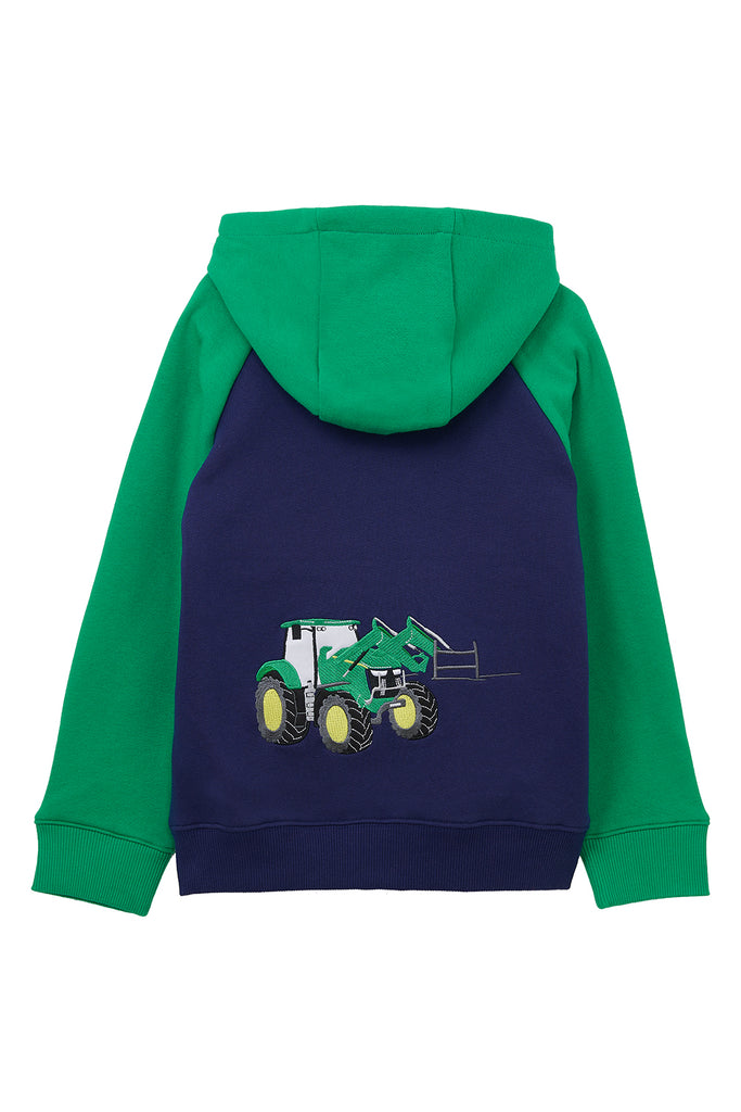 Jackson Full Zip Sweat - Green Tractor