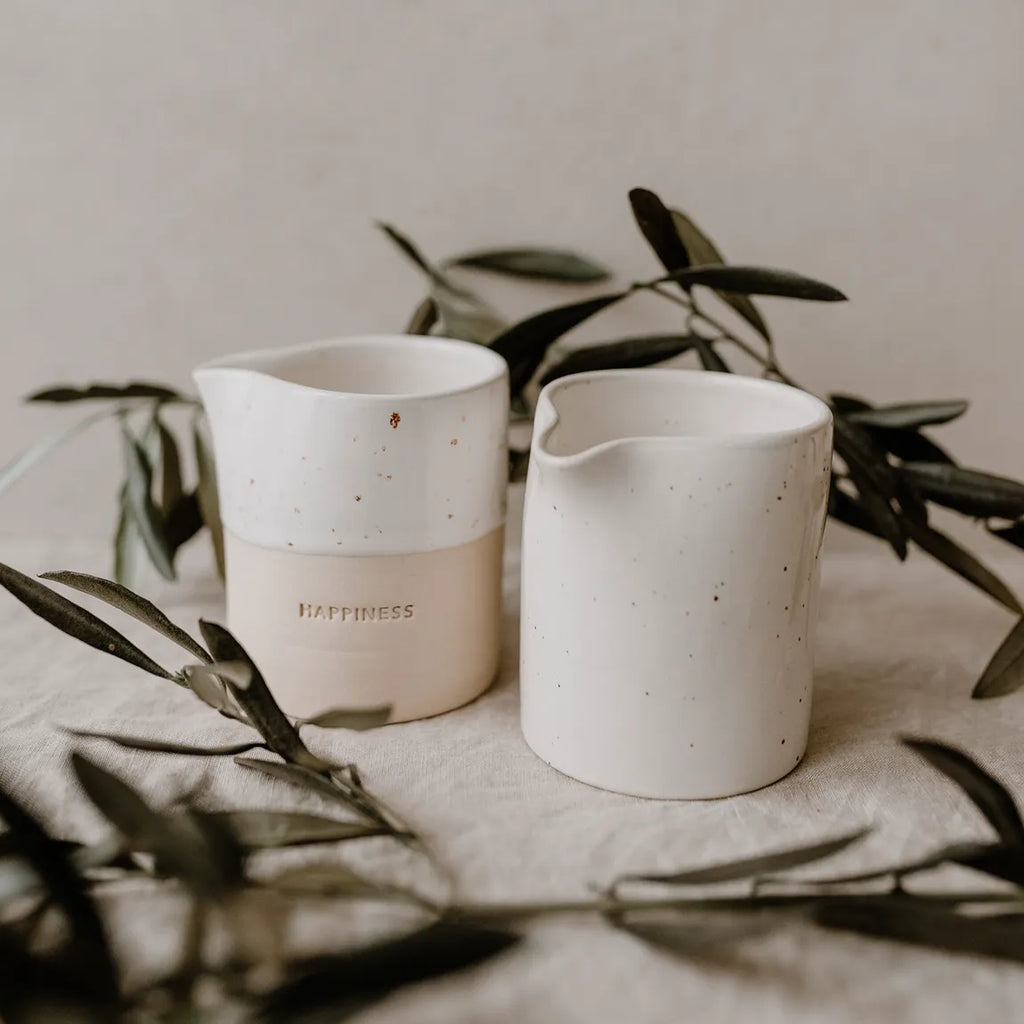 Stoneware Milk Jug