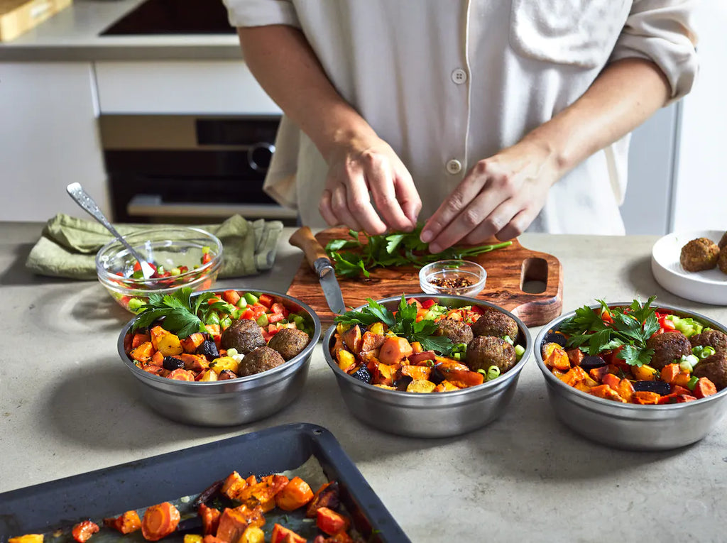 Black & Blum - Microwave Stainless Steel Lunch & Meal Prep Bowl