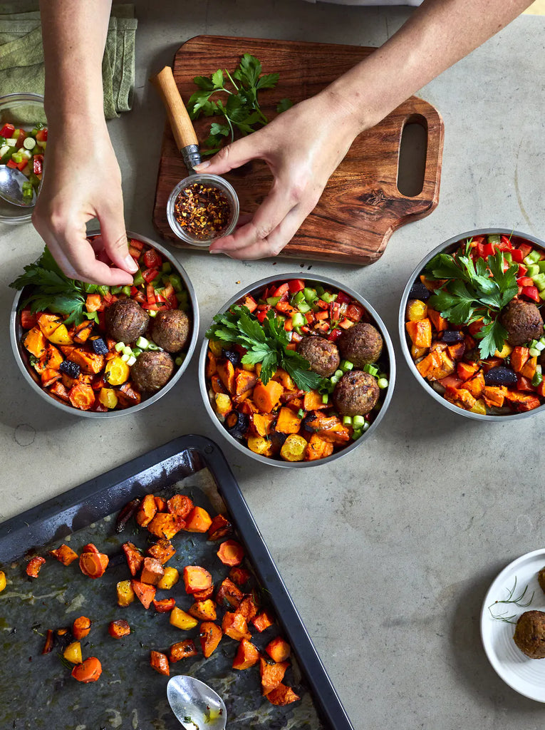 Black & Blum - Microwave Stainless Steel Lunch & Meal Prep Bowl