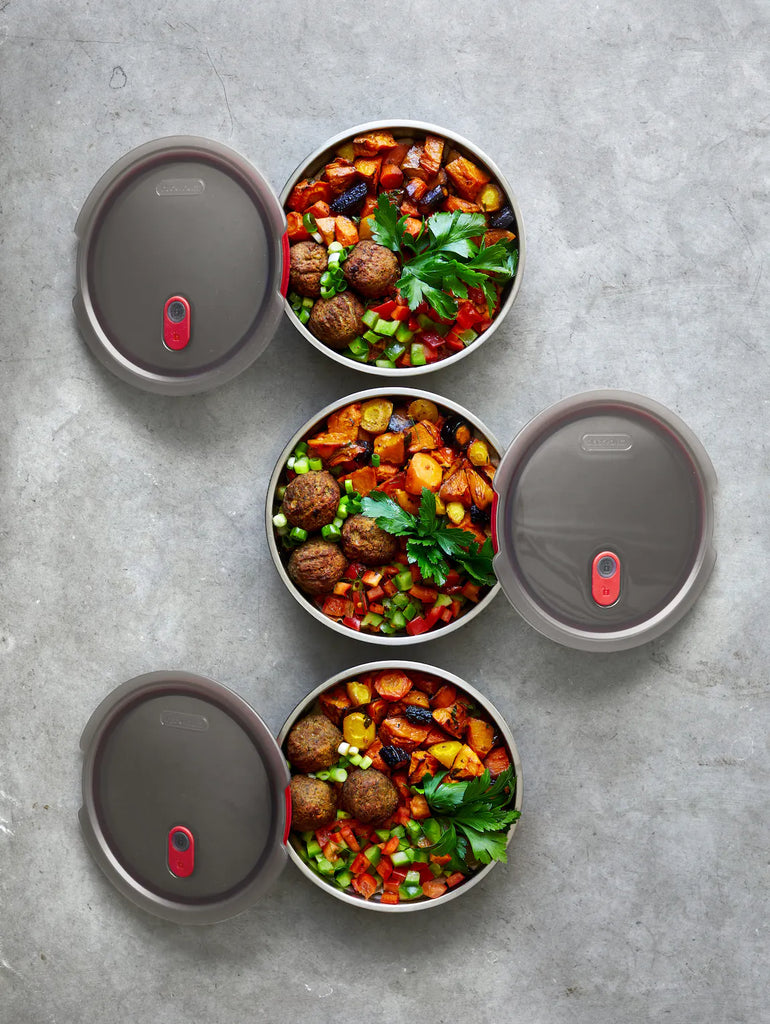 Black & Blum - Microwave Stainless Steel Lunch & Meal Prep Bowl