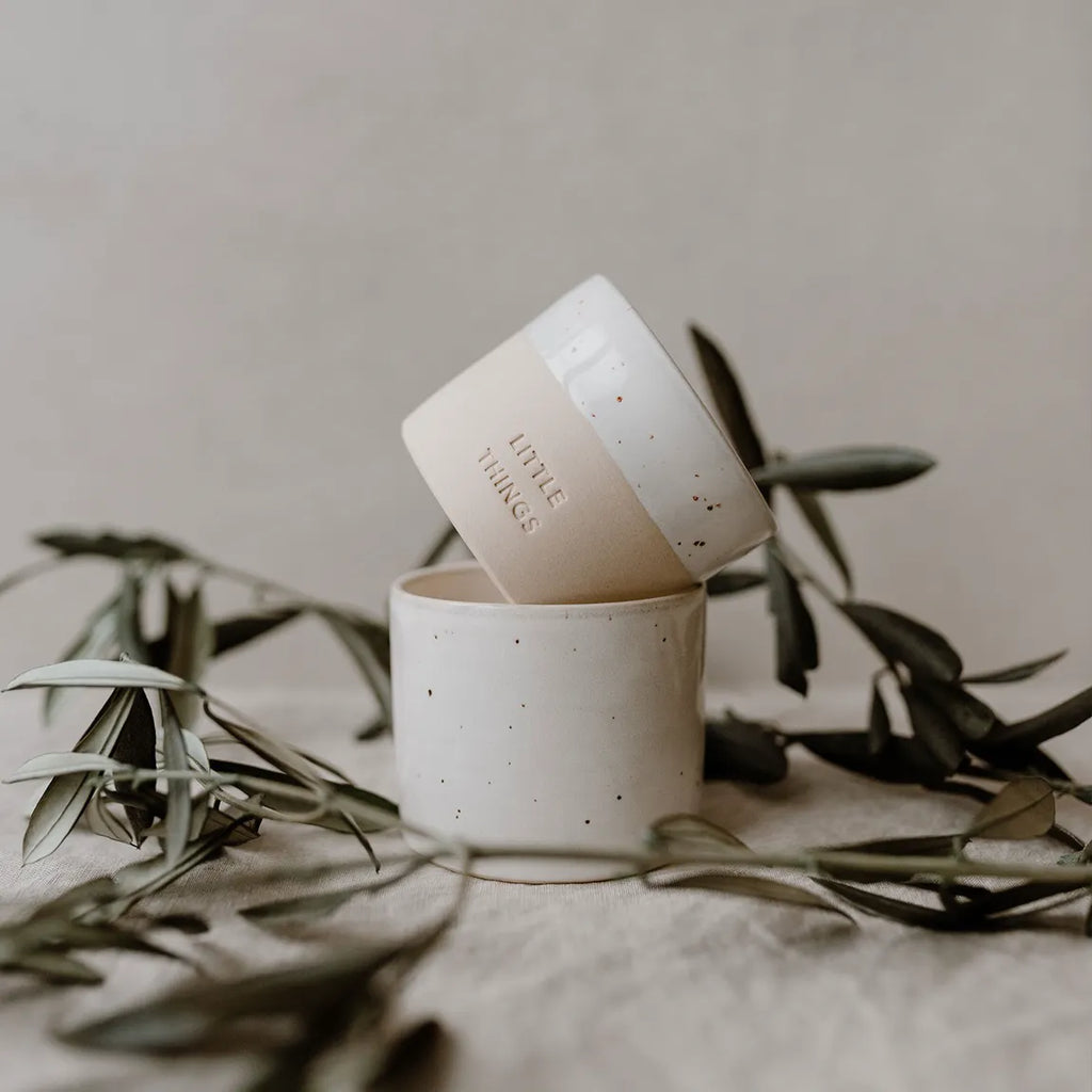 Stoneware Sugar Bowl