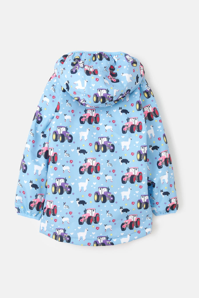Amelia Coat - Sky Farm Print by Lighthouse