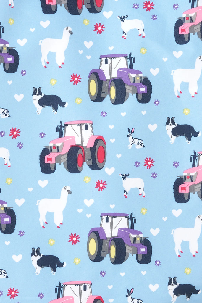 Amelia Coat - Sky Farm Print by Lighthouse