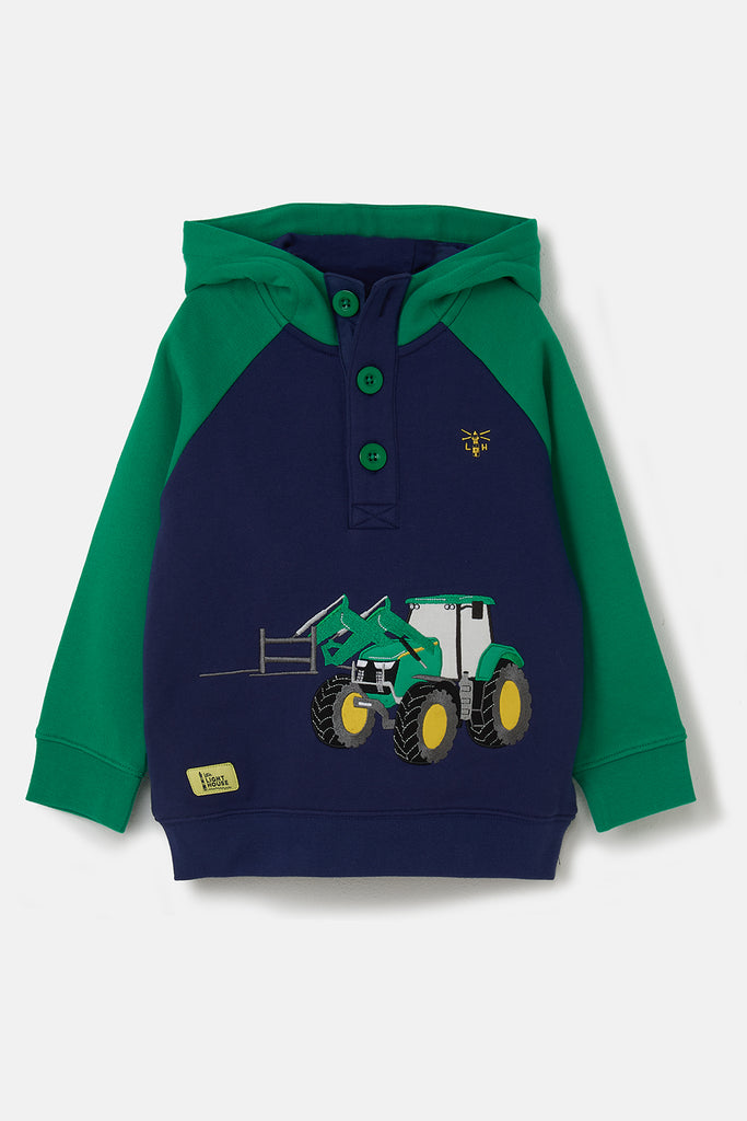 Jack Hoodie - Green Front Loader by Lighthouse