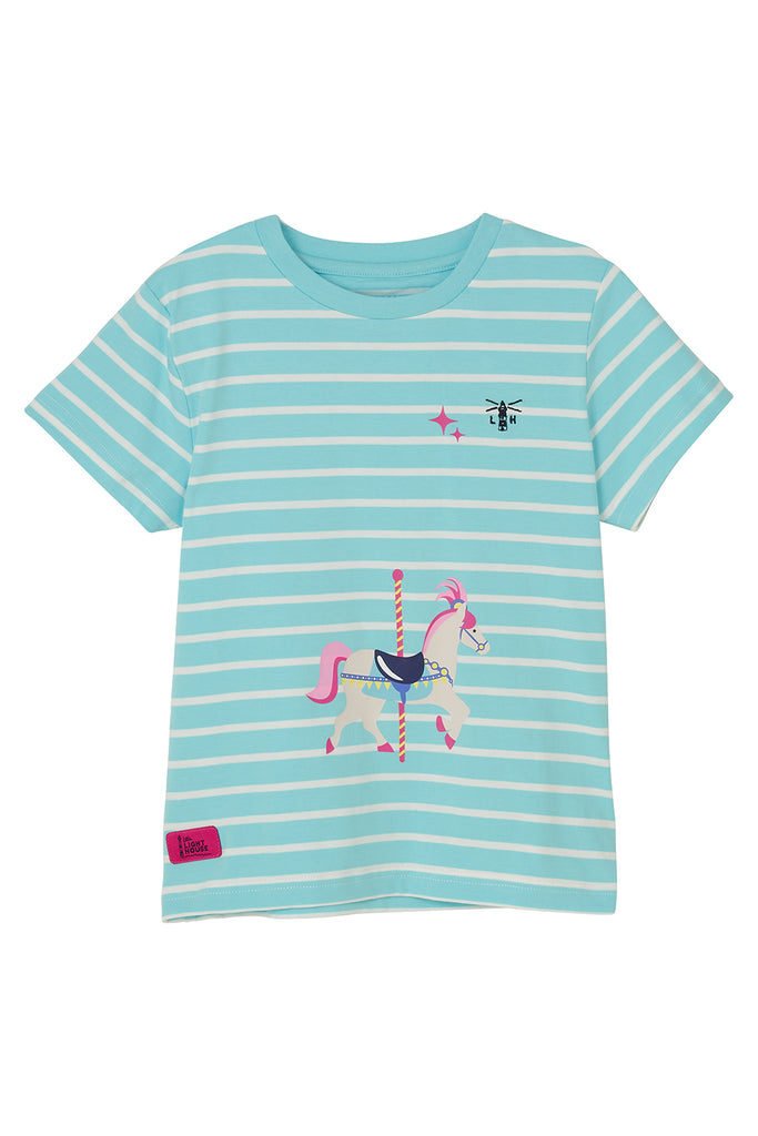 Causeway T-Shirt Girls - Carousel Horse