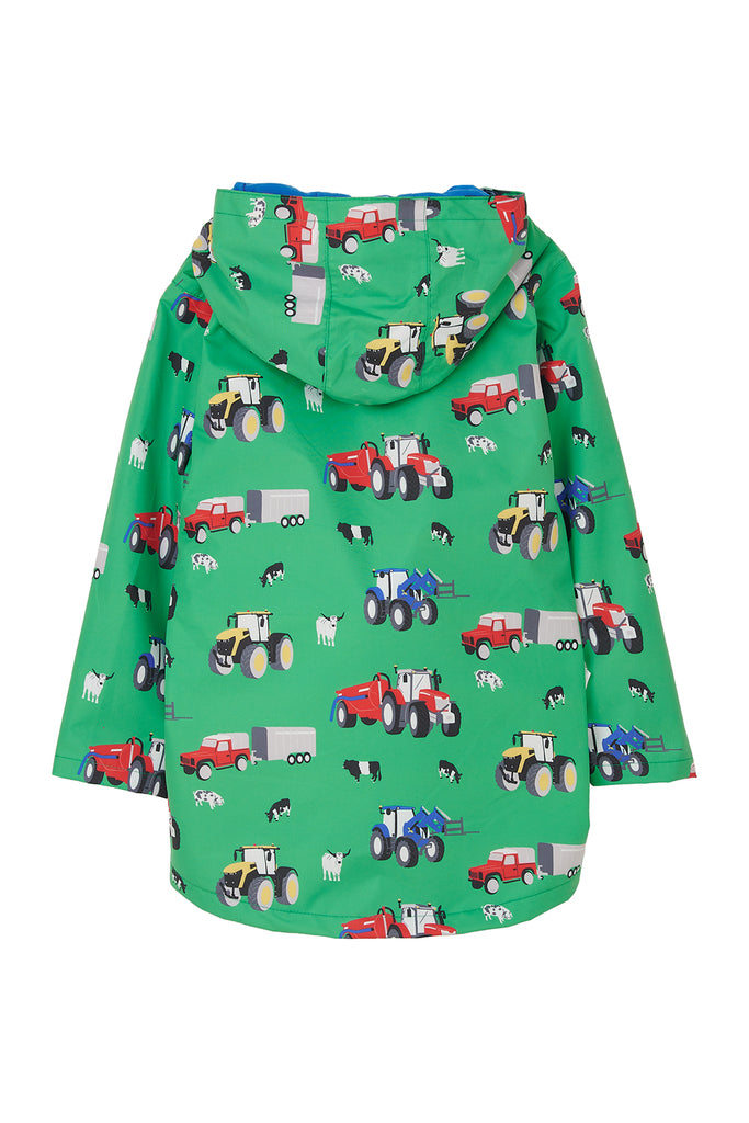 Ethan Coat Boys - Pea Green Tractor