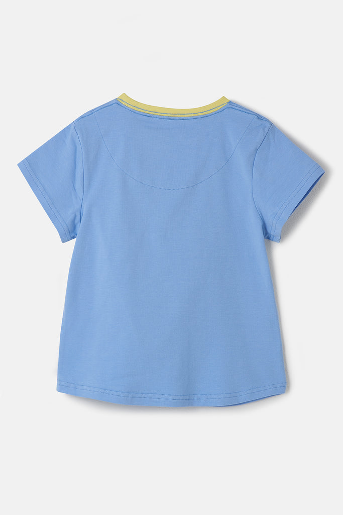 Causeway Blue Butterfly T-Shirt by Lighthouse