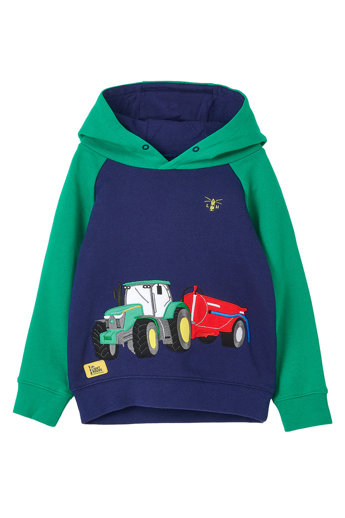 Jack Hoodie - Green Tractor Slurry by Lighthouse
