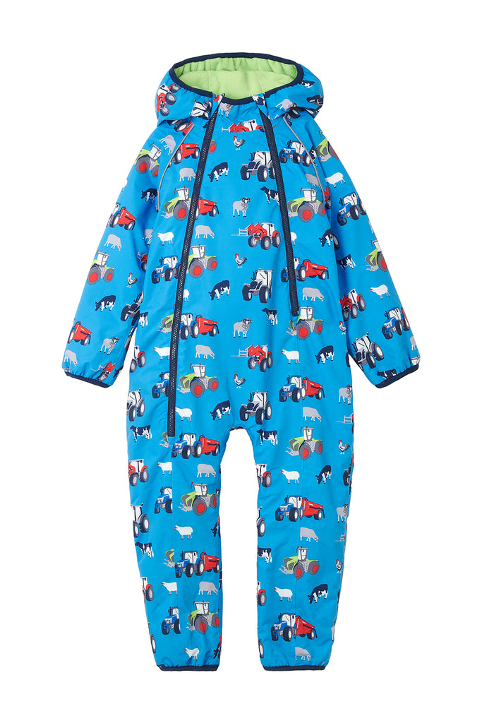 Jamie Puddlesuit - Blue Farm Print by Lighthouse