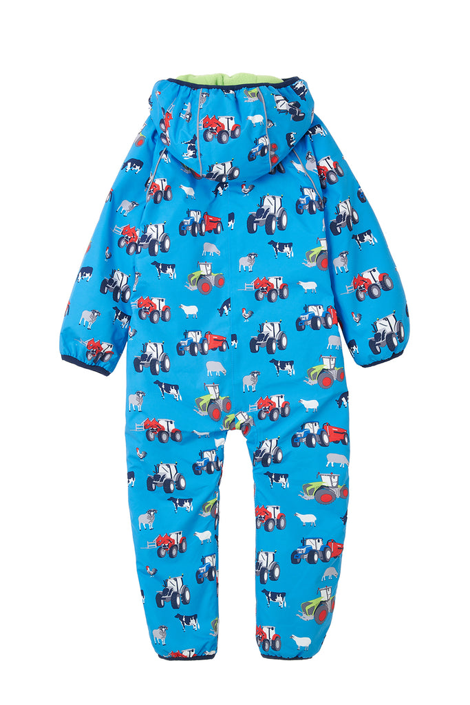 Jamie Puddlesuit - Blue Farm Print by Lighthouse