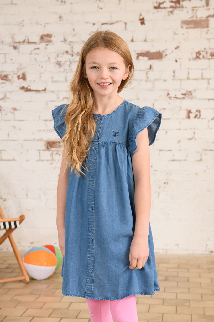 Lexie Denim Dress Girls