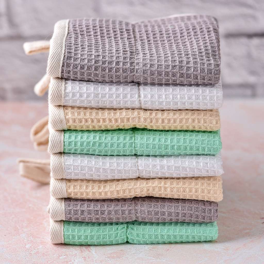 Reusable Dish Cloths - 100% Organic Sisal / Cotton Cloth