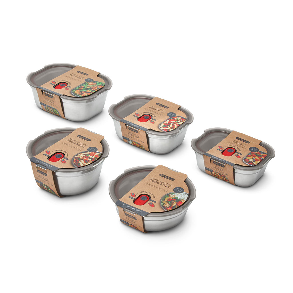 Black & Blum - Microwave Stainless Steel Lunch & Meal Prep Box