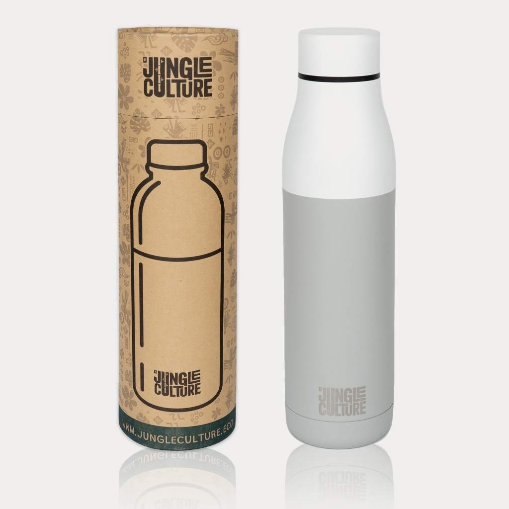 Jungle Culture Stainless Steel Drinks Flask - Lifetime Guarantee